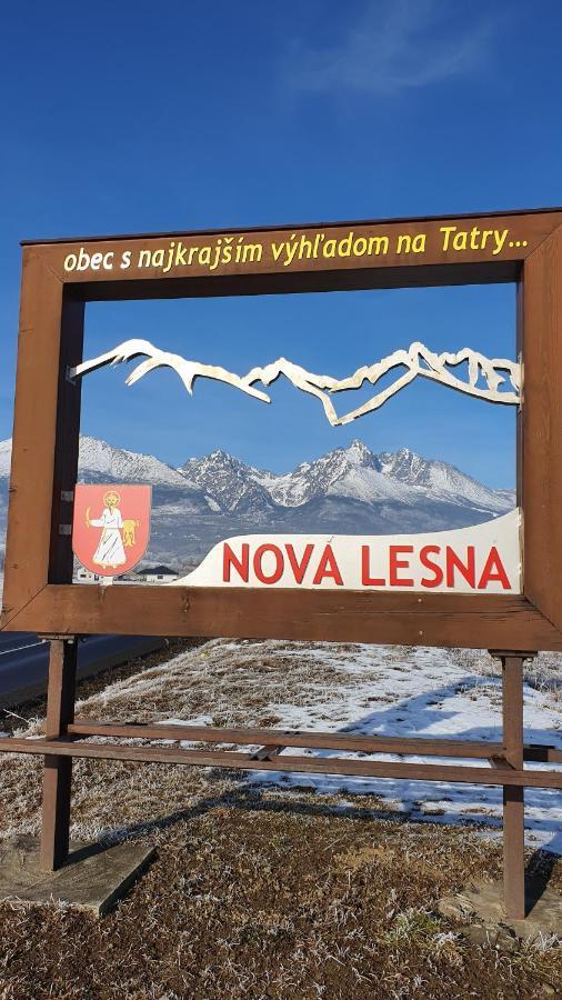 Vila Lesna House With A Garden 2 Minutes From The Center Of The Tatras โนวาเลสนา ภายนอก รูปภาพ