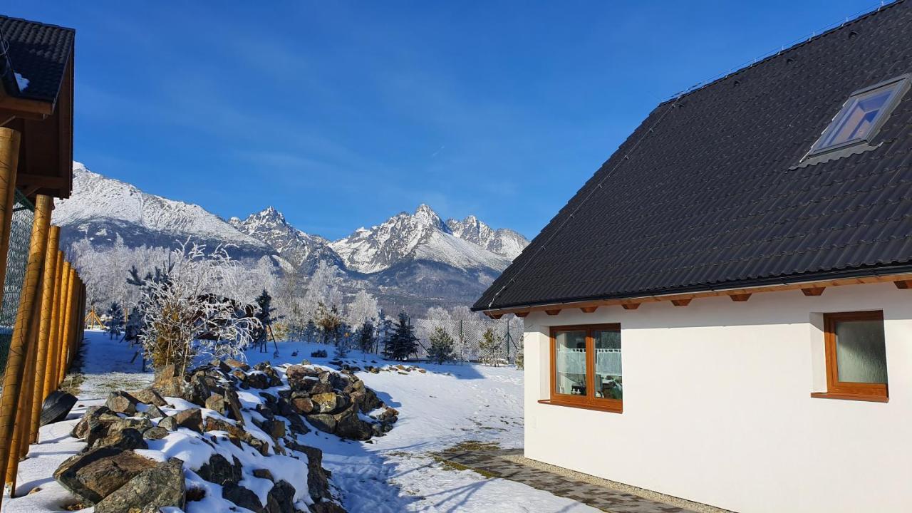 Vila Lesna House With A Garden 2 Minutes From The Center Of The Tatras โนวาเลสนา ภายนอก รูปภาพ