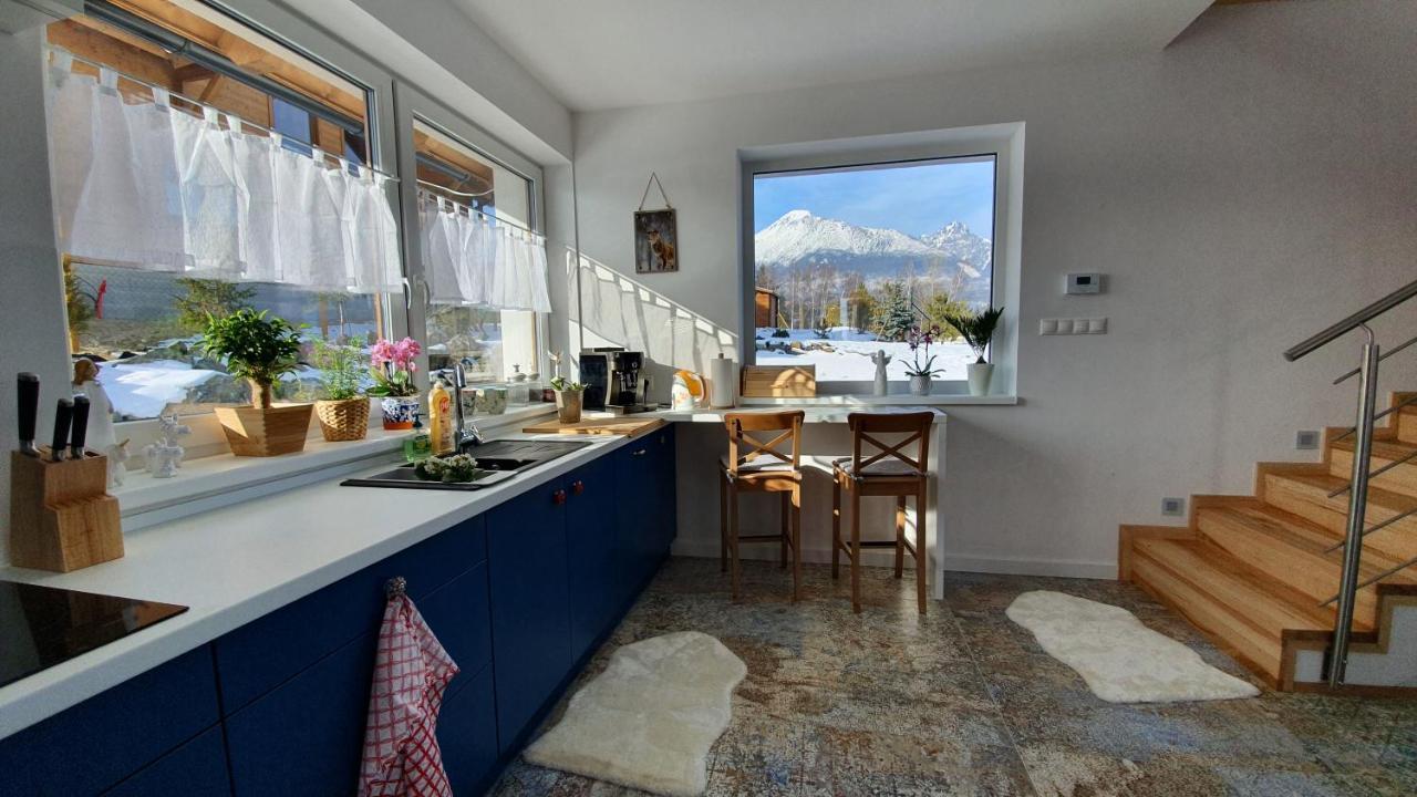 Vila Lesna House With A Garden 2 Minutes From The Center Of The Tatras โนวาเลสนา ภายนอก รูปภาพ
