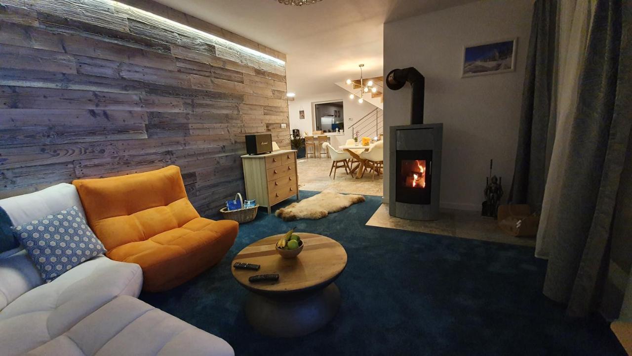 Vila Lesna House With A Garden 2 Minutes From The Center Of The Tatras โนวาเลสนา ภายนอก รูปภาพ