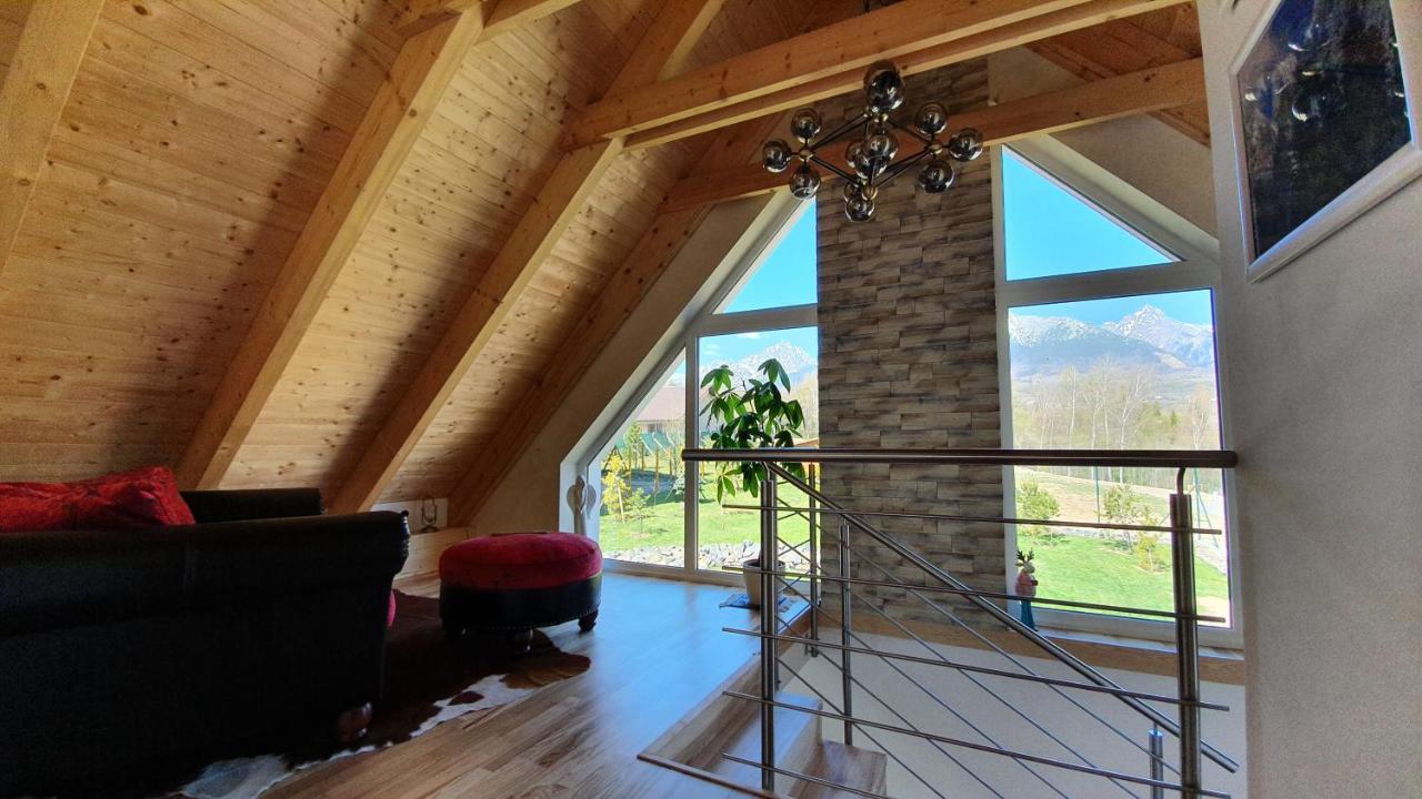Vila Lesna House With A Garden 2 Minutes From The Center Of The Tatras โนวาเลสนา ภายนอก รูปภาพ