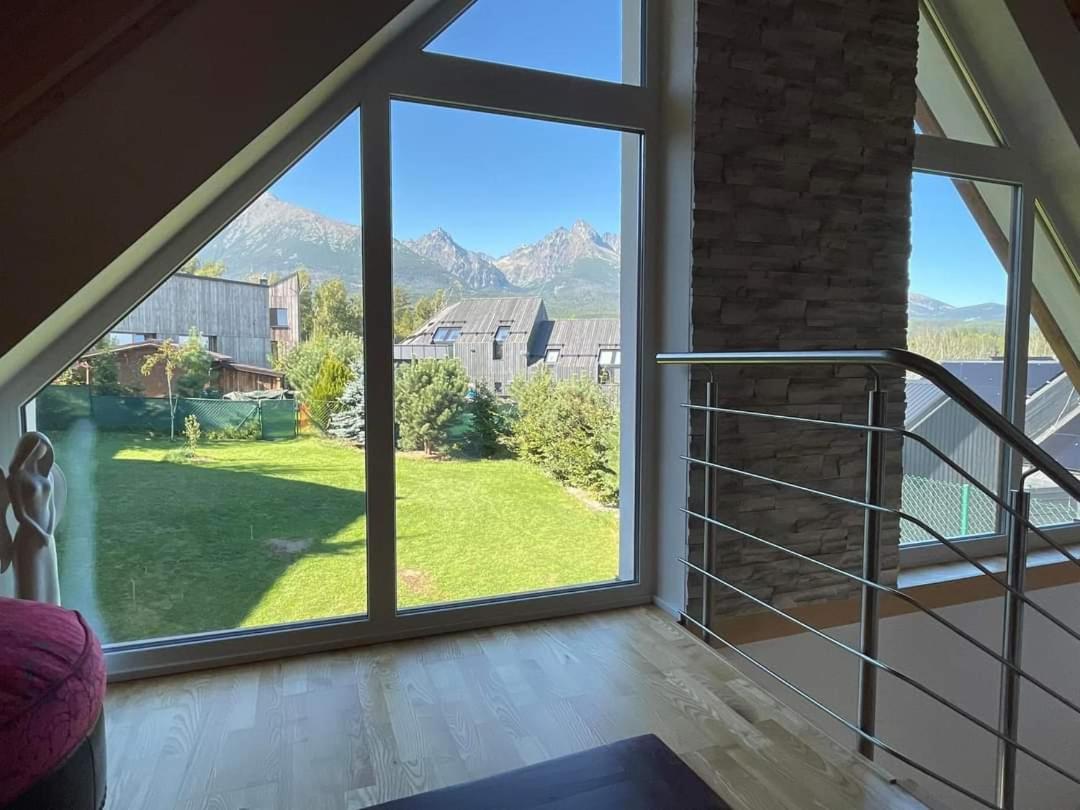 Vila Lesna House With A Garden 2 Minutes From The Center Of The Tatras โนวาเลสนา ภายนอก รูปภาพ