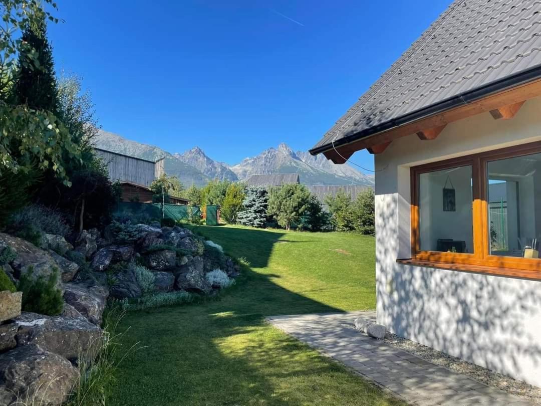 Vila Lesna House With A Garden 2 Minutes From The Center Of The Tatras โนวาเลสนา ภายนอก รูปภาพ