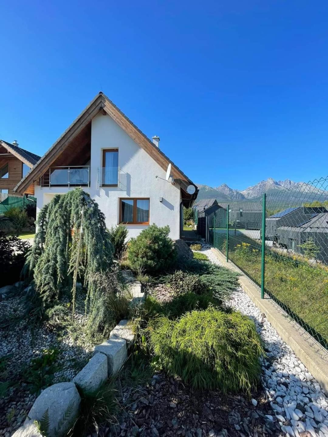 Vila Lesna House With A Garden 2 Minutes From The Center Of The Tatras โนวาเลสนา ภายนอก รูปภาพ