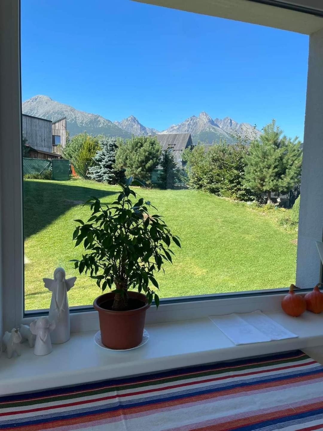 Vila Lesna House With A Garden 2 Minutes From The Center Of The Tatras โนวาเลสนา ภายนอก รูปภาพ
